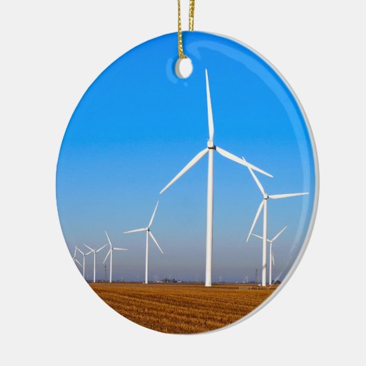 Windmolenlandschap Keramisch Ornament (Links)