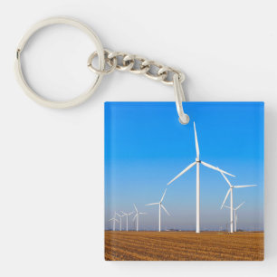 Windmolenlandschap Sleutelhanger
