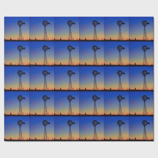 Windmolenpapier Cadeaupapier (Zoom)