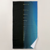 Windmolenpark btcna strandlaken (Voorkant)