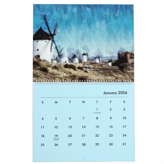 WINDMOLENS 2024 KALENDER (Jan 2026)