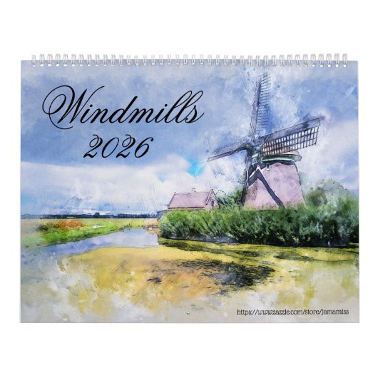 WINDMOLENS 2024 KALENDER (Hoes)