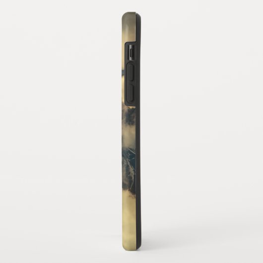 Windmolens, bergen en wolken Case-Mate iPhone case (Achterkant/links)