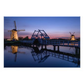 Windmolens en een diskette voor zonneklaar gebruik foto afdruk (Voorkant)