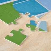 Windmolens en zonnecellen legpuzzel (Zijkant)