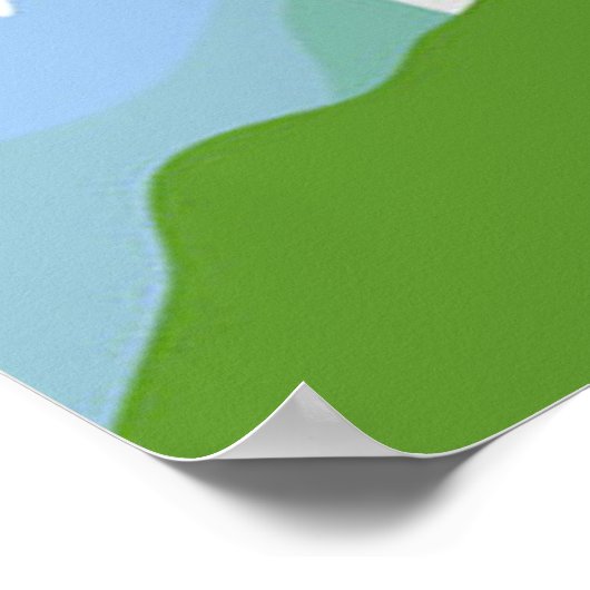 Windmolens en zonnecellen poster (Hoek)