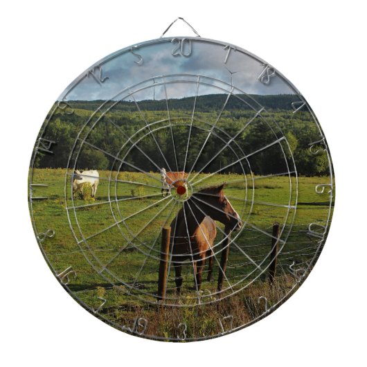 Windmolens in de Afstand Dartbord (Voorkant)