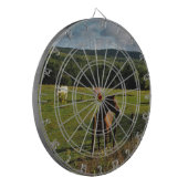 Windmolens in de Afstand Dartbord (Voorkant Links)