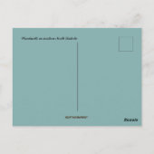 Windmolens in het Westerne North Dakota Briefkaart (Achterkant)