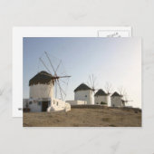Windmolens in Mykonos Briefkaart (Voorkant / Achterkant)