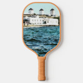 Windmolens in Mykonos Pickleball Paddle (Voorkant)