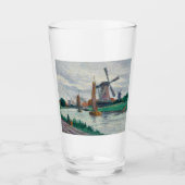 Windmolens in Nederland Glas (Voorkant)