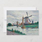 Windmolens in Nederland Kaart (Voorkant)