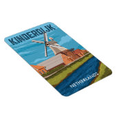 Windmolens in Nederland Magneet (Rechterzijde)