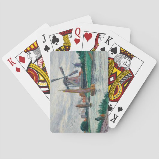 Windmolens in Nederland Pokerkaarten (Achterkant)