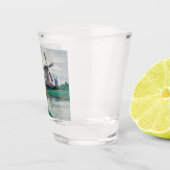 Windmolens in Nederland Shot Glas (Rechts)