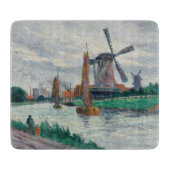 Windmolens in Nederland Snijplank (Voorkant)