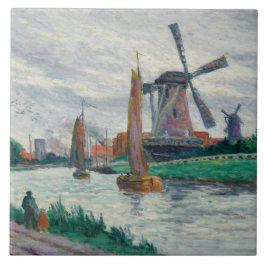 Windmolens in Nederland Tegeltje