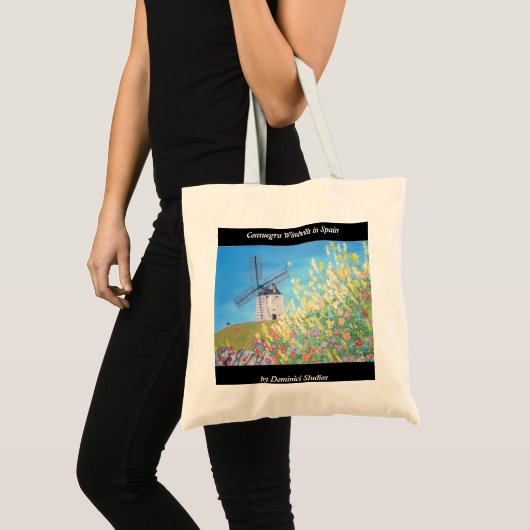 Windmolens in Spanje - Bag Tote Bag (Voorkant (product))