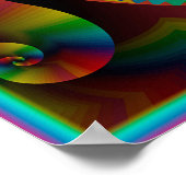 Windmolens Kaleidoscoop Poster (Hoek)
