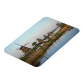 Windmolens, Kinderdijk, Nederland Magneet (Linkerzijde)