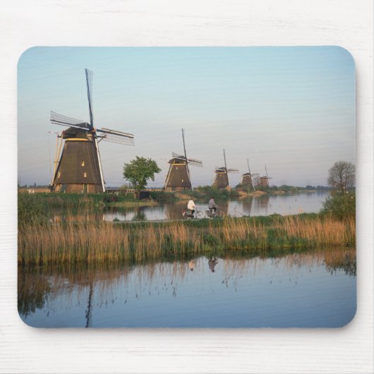 Windmolens, Kinderdijk, Nederland Muismat (Voorkant)