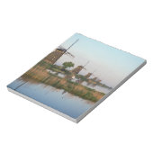 Windmolens, Kinderdijk, Nederland Notitieblok (Linkerzijde)