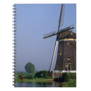 Windmolens, Leidschendam, Nederland Notitieboek