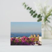 Windmolens op patmos briefkaart (Staand voorkant)