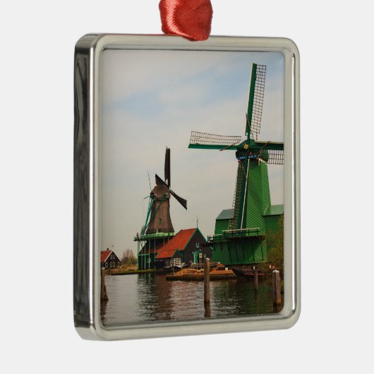 Windmolens van Holland  Metalen Ornament (Rechts)