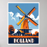 Windmolens van Nederland - A Vintage Travel
