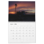 Windmolens van Western Kansas Kalender (Mar 2026)