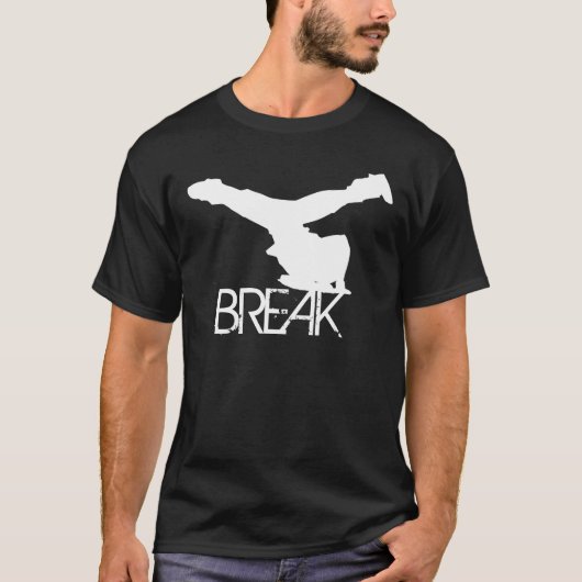 Windmolenstijl met BREAK T-shirt (Voorkant)