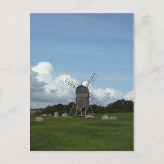 Windmühle Briefkaart (Voorkant)