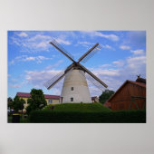Windmühle Holzhausen  Poster (Voorkant)