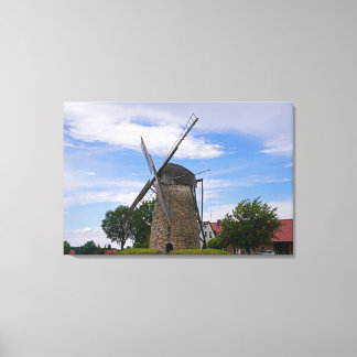Windmühle Todtenhausen - Wallholländer Canvas Afdruk