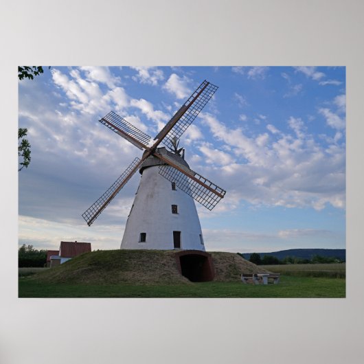 Windmühle Veltheim Poster (Voorkant)