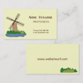 Windmühle Visitekaartje (Voorkant / Achterkant)