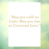 Window and MIrror Clings Raamsticker (Vel 3)