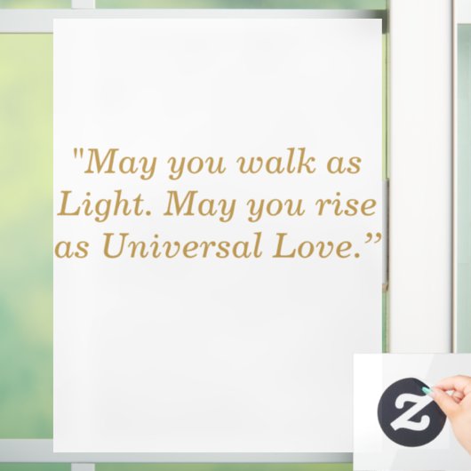 Window and MIrror Clings Raamsticker (Huis)