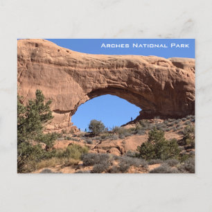 Window Arch - Arches National Park Briefkaart