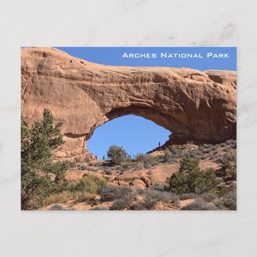 Window Arch - Arches National Park Briefkaart (Voorkant)