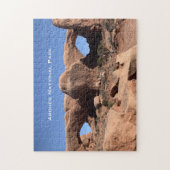 Window Arch - Arches National Park Briefkaart Legpuzzel (Verticaal)