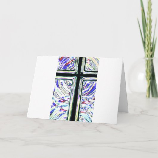 Window Art Cross 2 Kaart (Voorkant)