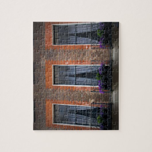Window Boxes of London - 8x10 - 110 pc Legpuzzel (Verticaal)