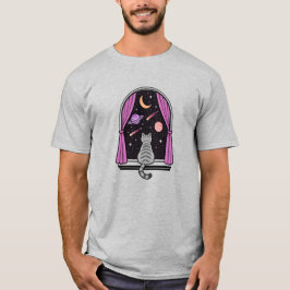 Window Cat T-shirt