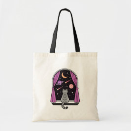 Window Cat Tote Bag