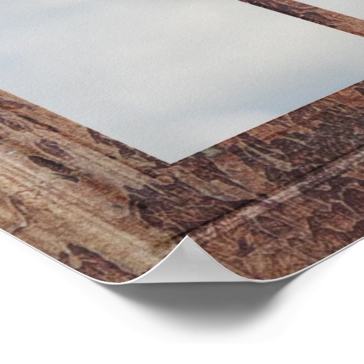 Window Cherry Blossom Tree Poster (Hoek)