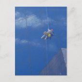 Window Cleaner 1990 Briefkaart (Voorkant)