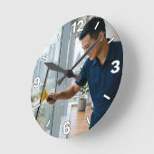 Window Cleaner Office Decor Ronde Klok (Hoek)